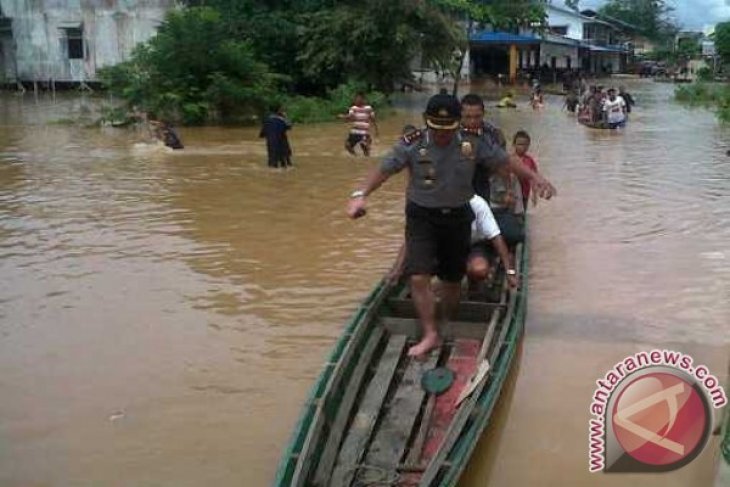 Banjir di Nanga Taman Sekadau