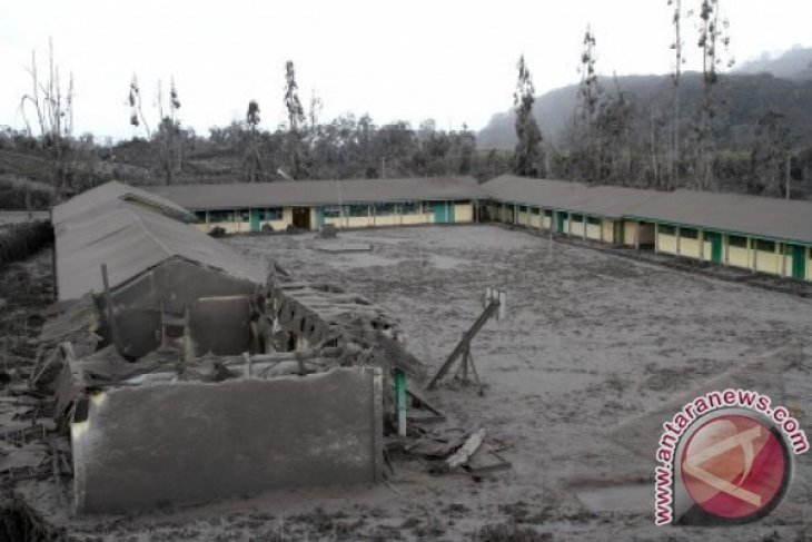 Diselimuti Abu Vulkanik Gunung Sinabung