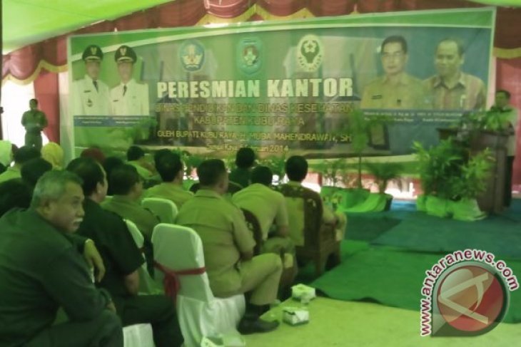 Peresmian Kantor Dinas Pendidikan dan Dinas Kesehatan Kubu Raya