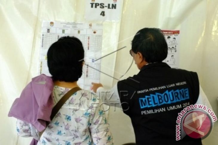 Coblos Pemilu di TPS Luar Negeri