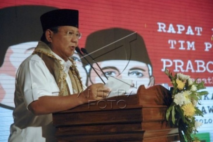 RAPAT PEMANTAPAN PEMENANGAN PRABOWO