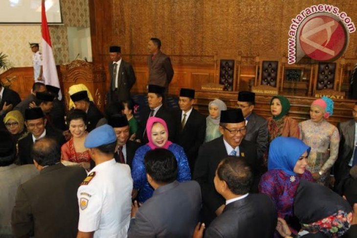 Suasana Pelantikan Anggota DPRD Kutai Timur periode 2014-2019