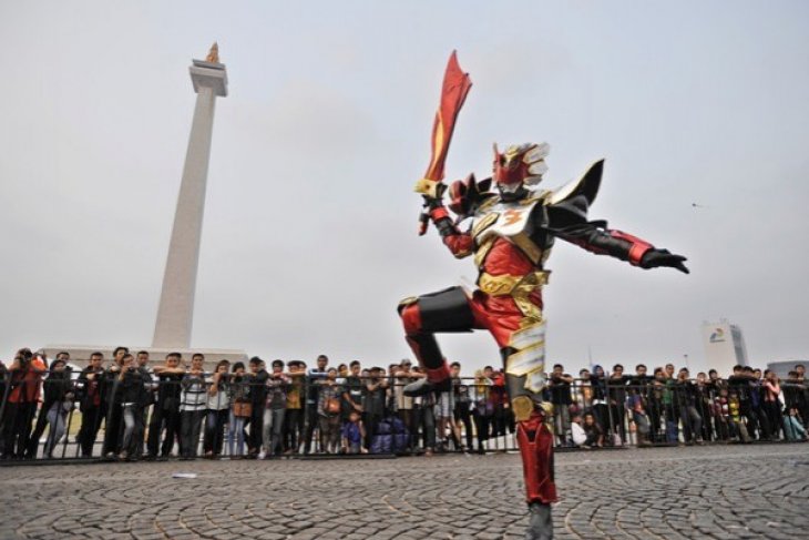 Parade cosplay Kawasan Monas 