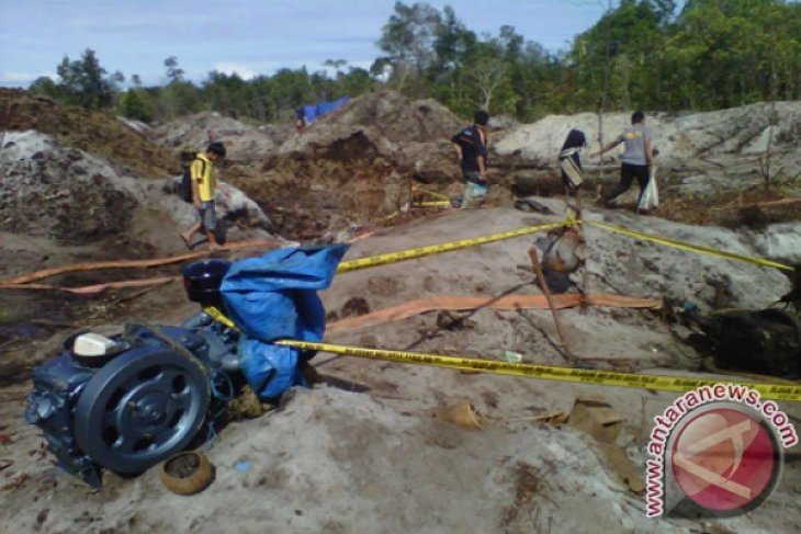 Tim Gabungan Kembali Tertibkan Tambang Ilegal