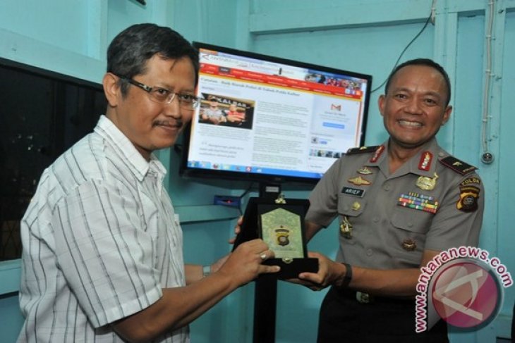 Kunjungan Kerja Kapolda Kalbar ke Antara Kalbar