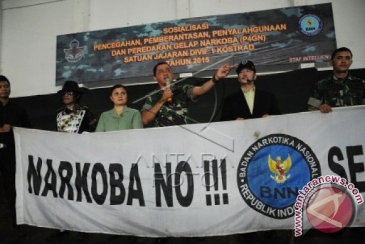 Sosialisasi Pencegahan Narkoba TNI