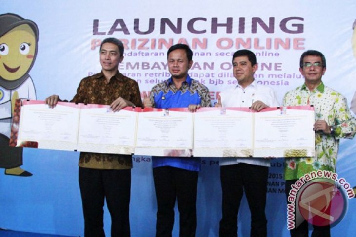 Peluncuran perizinan online Bogor