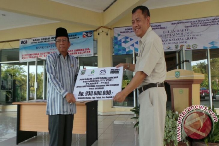 CSR ADARO UNTUK PENDIDIKAN DAN KESEHATAN