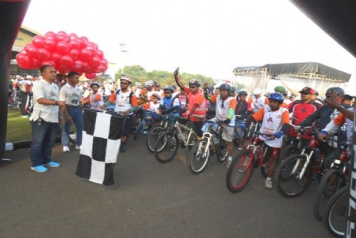 2.500 Peserta Ikuti Fun Bike Skadron Udara-8