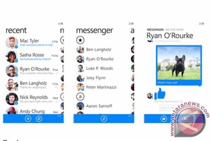 Facebook Messenger Tercatat 1 Miliar Kali Unduhan