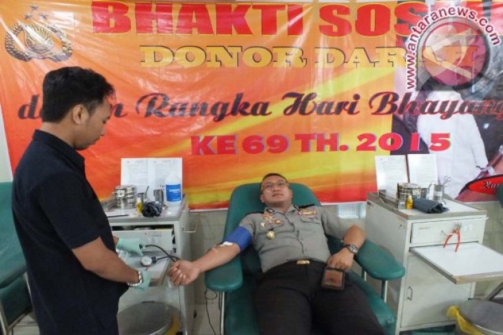 Donor Darah Hari Bhayangkara