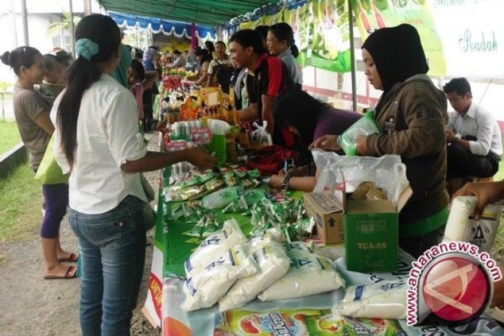 Kodim 0413/Bangka Gelar Pasar Sembako Murah