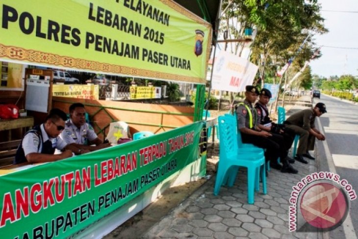 Posko Lebaran Penajam Tersebar di Titik Keramaian