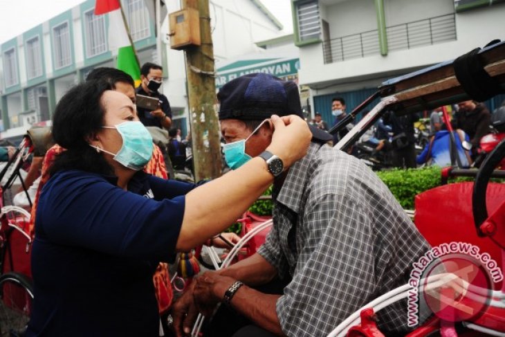 PMI Kalbar Sosialisasi Penggunaan Masker