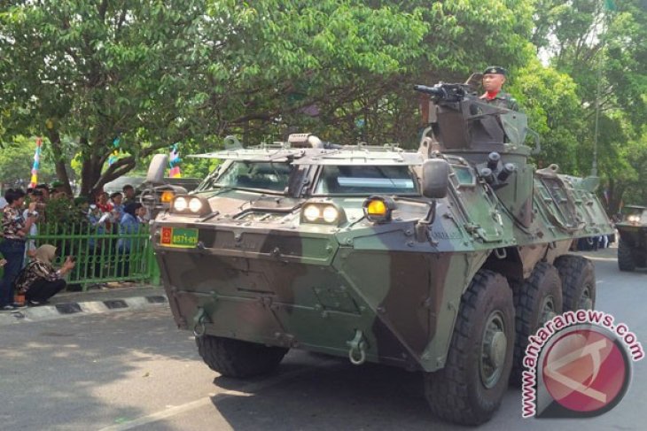 Peringatan HUT TNI Ke-70 Tahun Di Bekasi