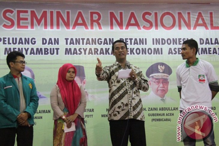 Menteri Pertanian Seminar Nasional di Aceh