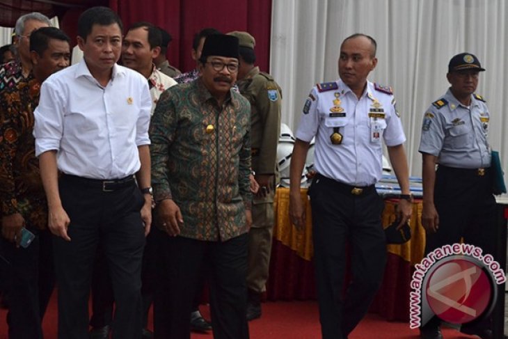 Kunjungan Kerja Menteri Perhubungan Di Probolinggo