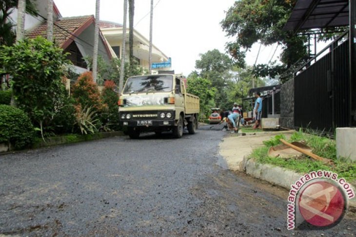 Aspal Jalan Kelurahan Menteng