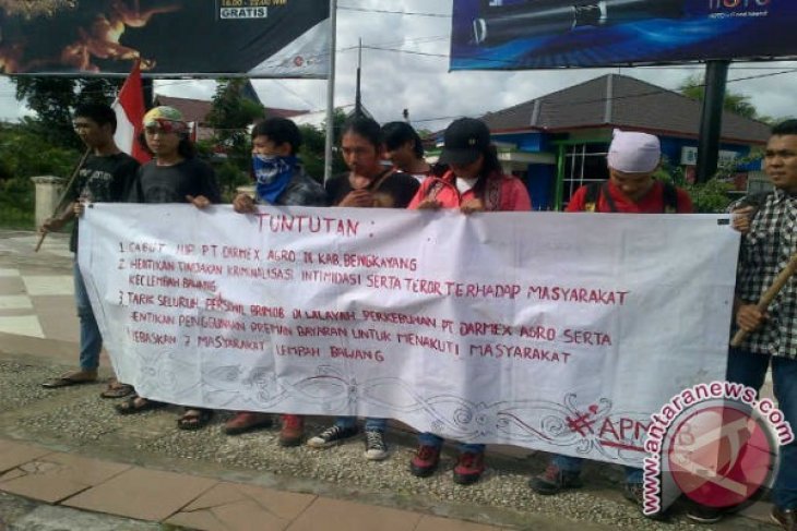 Mahasiswa Desak Perusahaan Hentikan Kriminalisasi Masyarakat Bengkayang