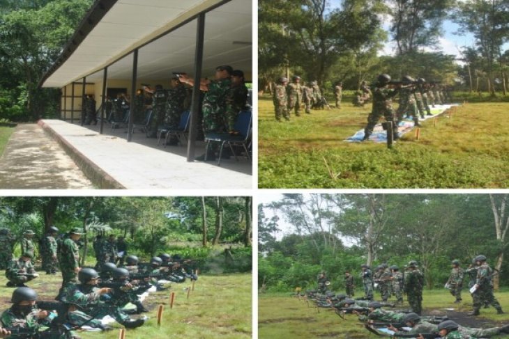 Latihan Menembak Tingkatkan Profesionalisme Prajurit Lantamal XII