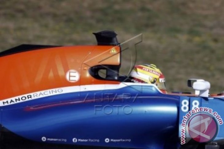 Rio Haryanto Saat Tes F1 Catalunya