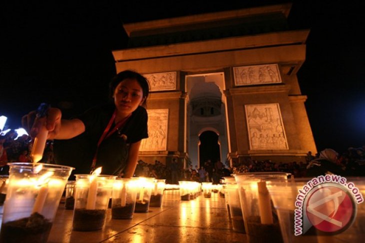 Peringatan Earth Hour Kediri