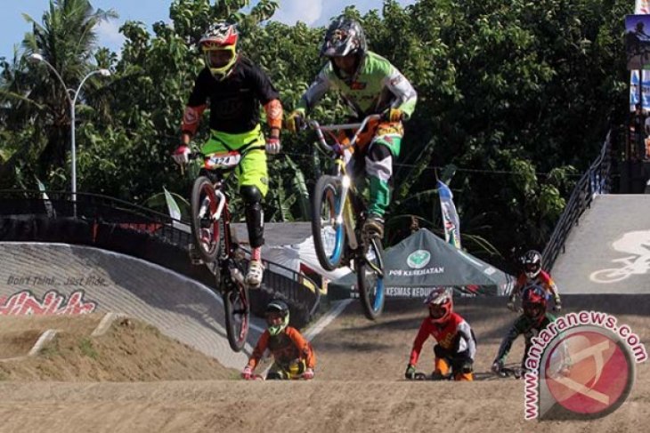 Latihan Terakhir International BMX Competition