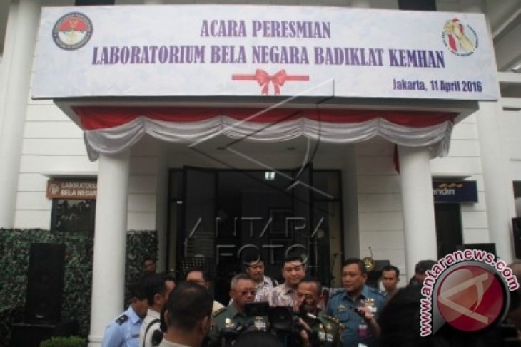 Peresmian Laboratorium Bela Negara Badiklat Kemhan