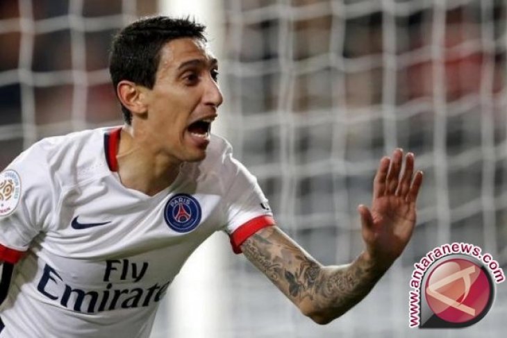 Di Maria selamatkan wajah PSG di hadapan publik Stadion Parc des Princes