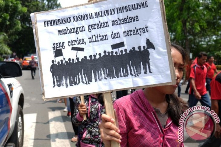 DEMO HARI BURUH DI MEDAN