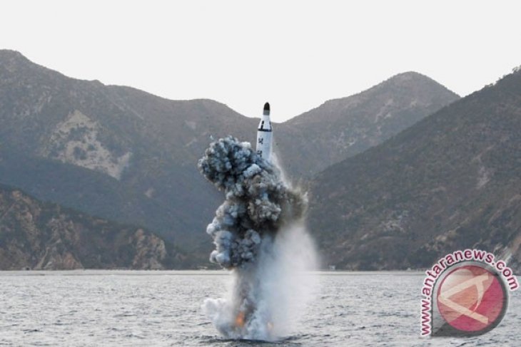 Citra satelit tunjukkan Korea Utara siap luncurkan rudal kapal selam