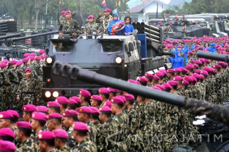 Pelepasan Komandan Korps Marinir