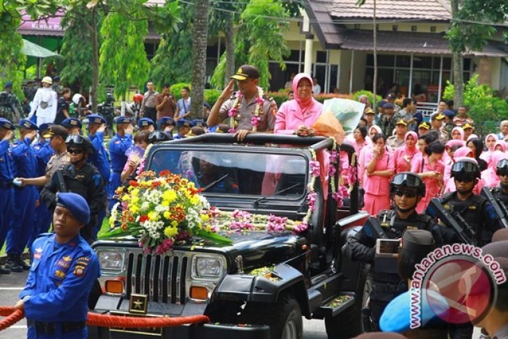 Pelepasan Kapolda Kalbar Lama