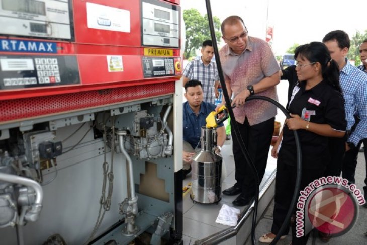 TINJAU KESIAPAN SPBU JELANG IDUL FITRI