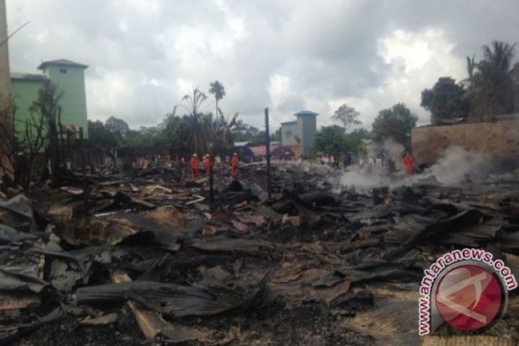 Kebakaran Pasar Tumbang Sangai 