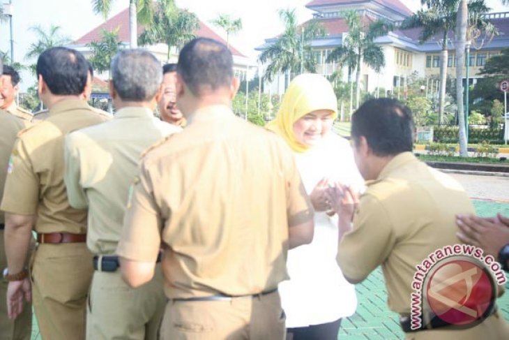 Bupati Bekasi Lakukan Apel Dan Halalbihalal