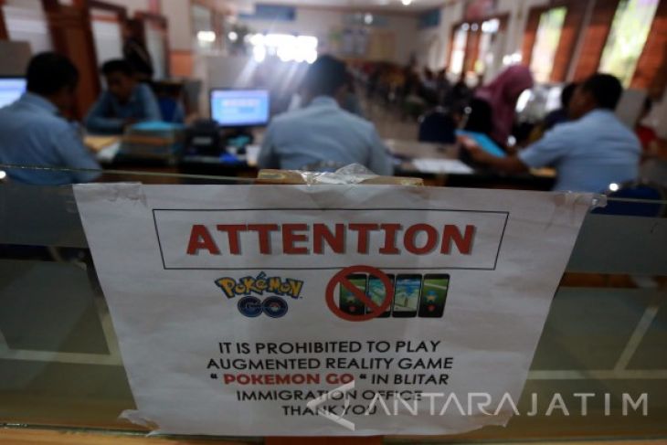 Larangan Main Pokemon Go Imigrasi