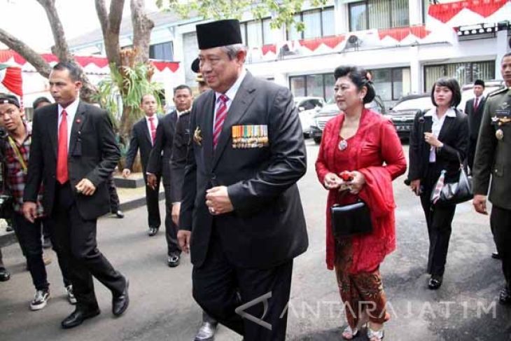SBY Upacara Kemerdekaan RI di Pacitan