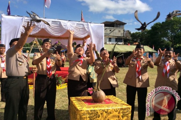 Sebanyak 889 Pramuka Karangasem Ikuti Raimuna