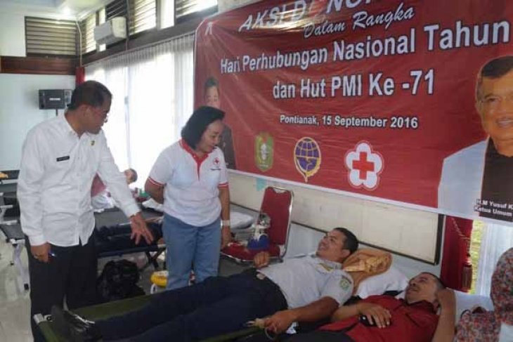 PMI-Dishub Kalbar Donor Darah