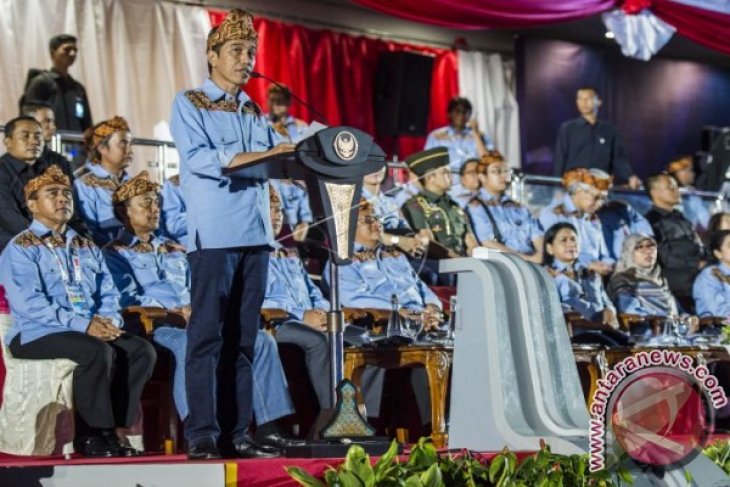 Presiden Jokowi Buka PON XIX Jabar 2016