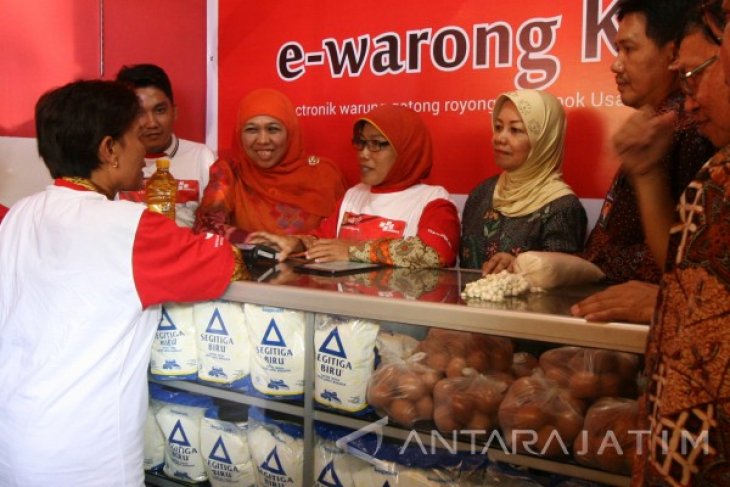Peluncuran E-Warong Kabupaten Kediri
