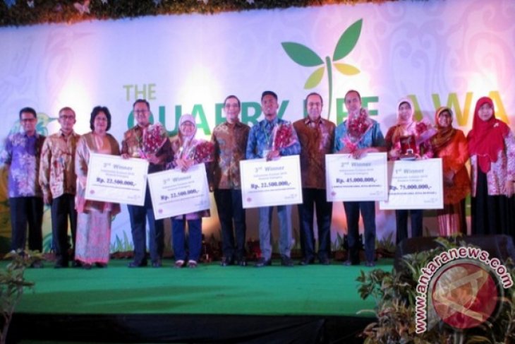 Juara Quarry Life Award Ke-3 Tahun 2016