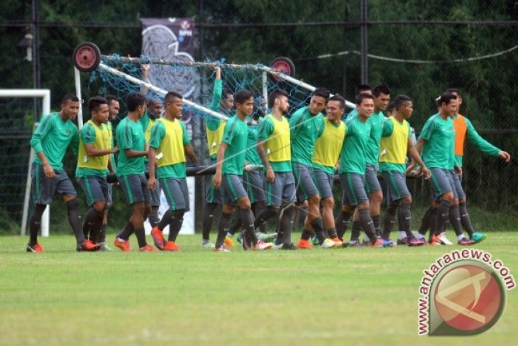 Latihan Terakhir Timnas Indonesia