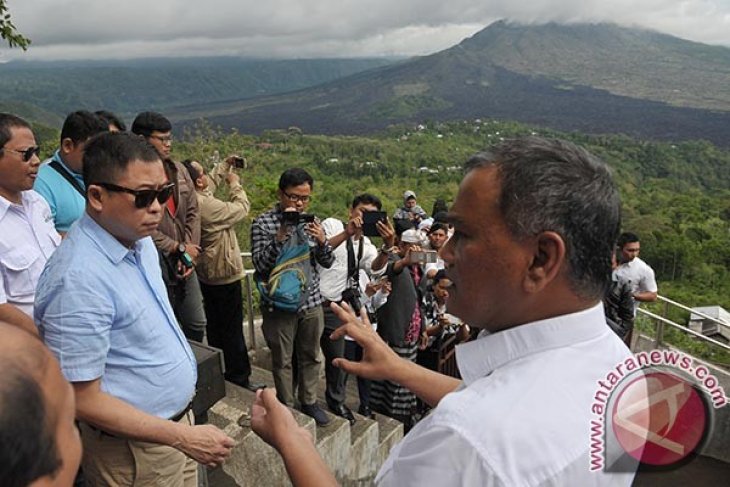 Menteri ESDM Tinjau Geopark Batur