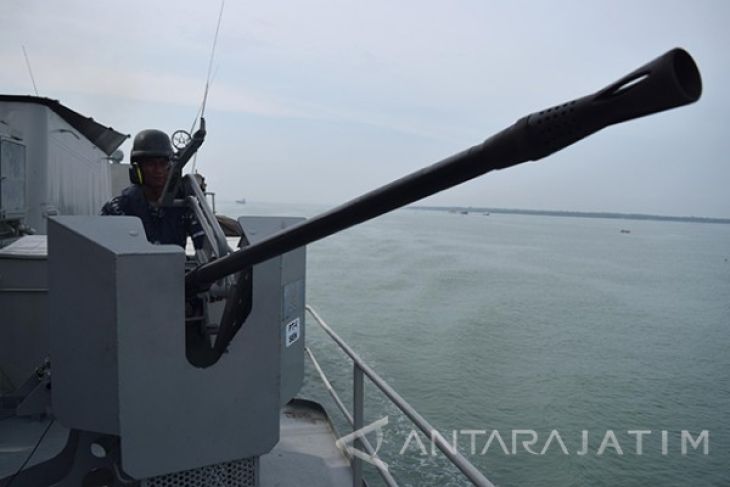 Gladi Latihan Pratugas Operasi Pamtas Laut Koarmatim 