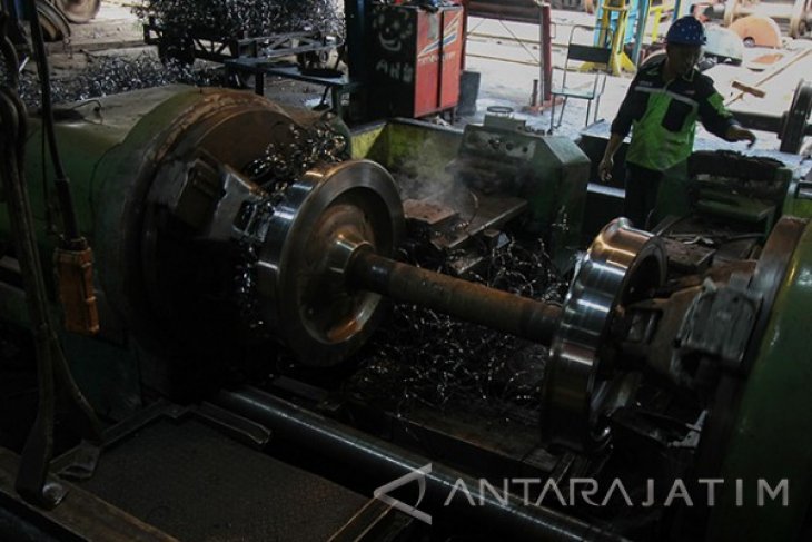 Perbaikan Gerbong Kereta Api