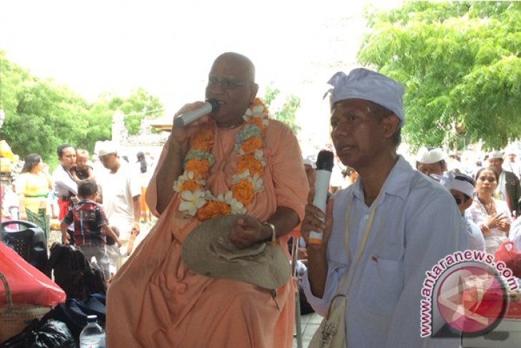 Guru Kerohanian ISKCON Dorong Sebarkan Vibrasi Positif