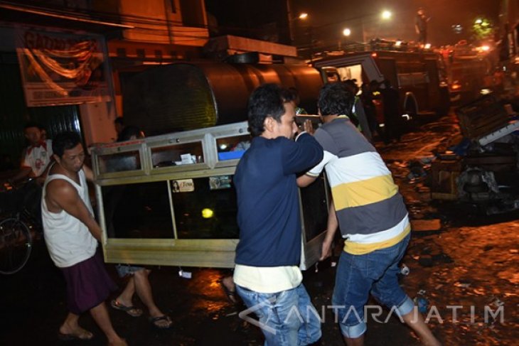 Kebakaran Pasar Tradisional Gresik