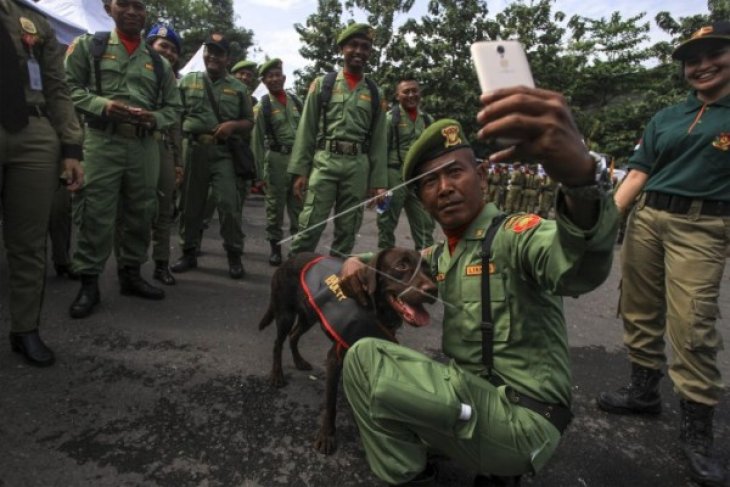 HUT Satpol PP dan Satlimnas